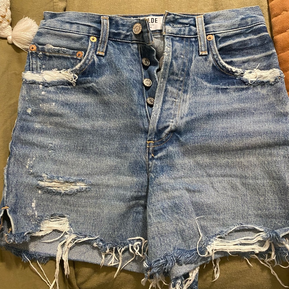 Agolde Dee shorts Riccochet 24